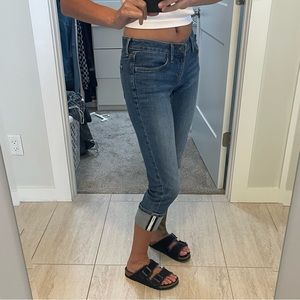Banana Republic Flip Bottom Crop Jeans